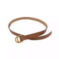 25mm Double Ring Leather Belt