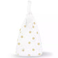 Lunch Bag - White with Gold Polka Dots