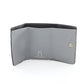 Compact Wallet Bi-Fold Wallet Leather Gray