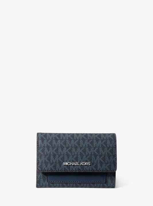 Jet Set Medium Signature Logo 2-in-1 Wallet