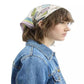 Hang Tag Printed Silk Bandana Scarf