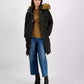 Women's Faux-Fur-Trim Hooded Puffer Coat, Created for Macy's