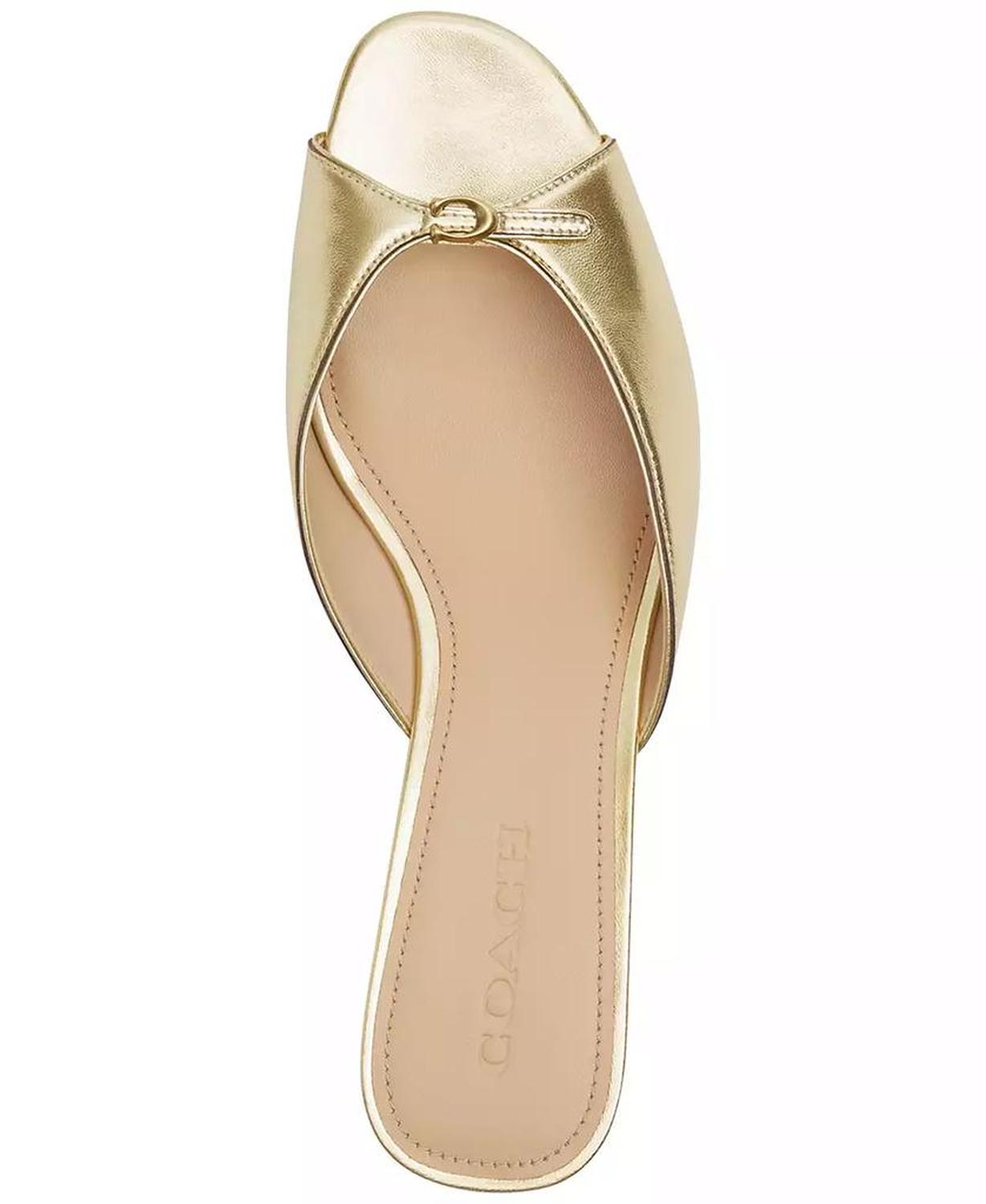 Women's Kitten Heel Round Toe Dress Sandals