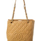Chanel Beige Caviar Leather Petite Shopping Bag (Authentic Pre-Owned)