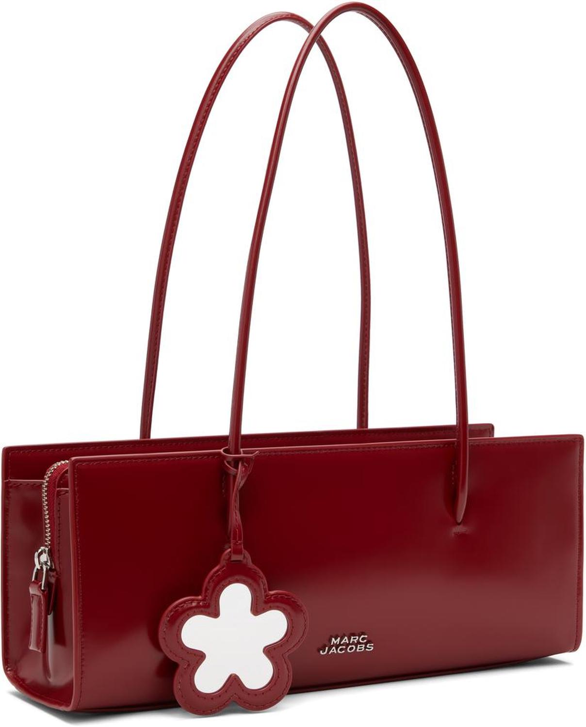 Red 'The Glam Mirror Satchel' Bag