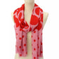 Women's Seasonless Dot Oblong Scarf