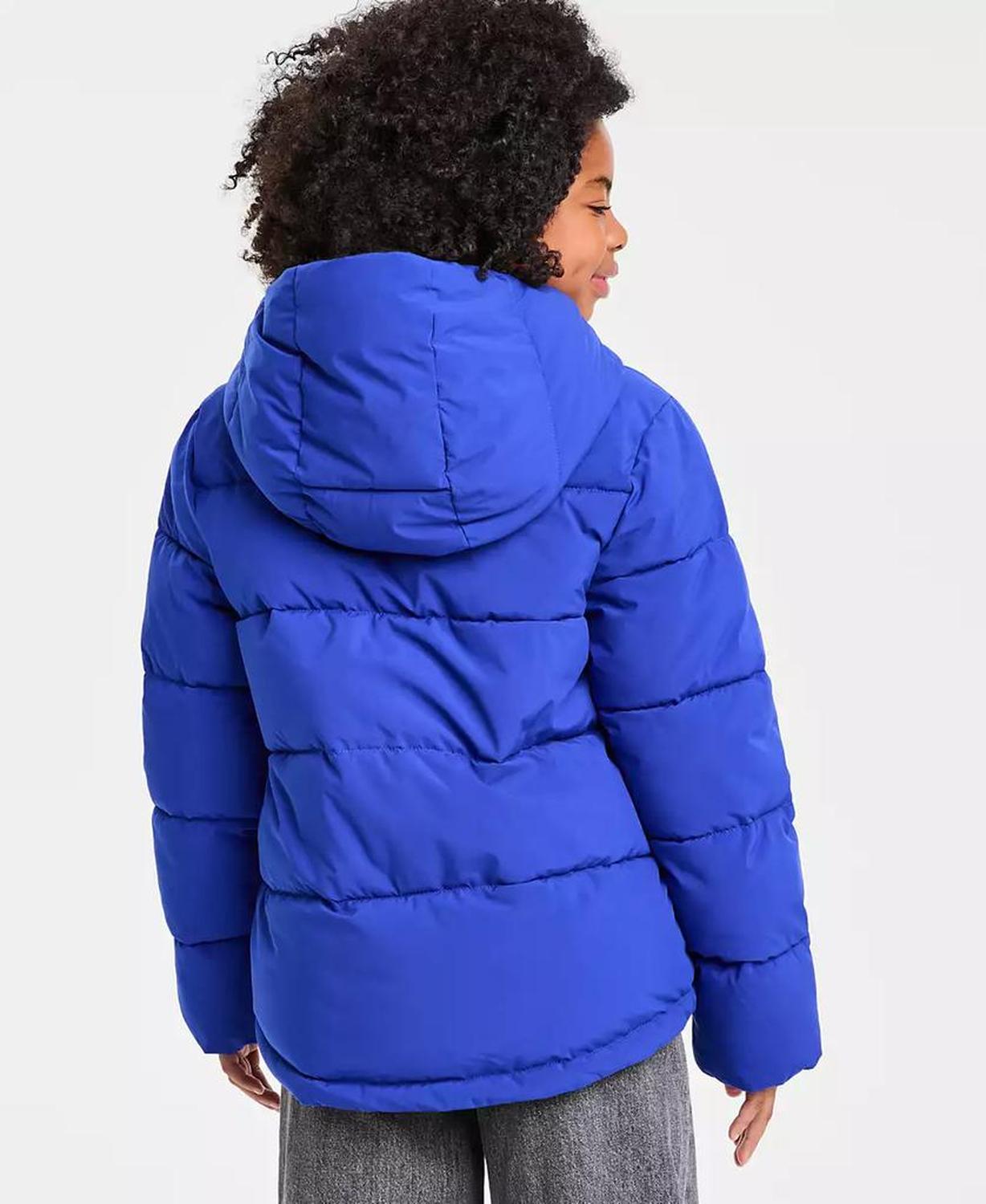 BCBG Big Girls Berber-Lined Puffer Jacket