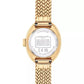 Women's Sammy Gold Tone Stainless Steel Mesh Bracelet Watch, 22.5mm