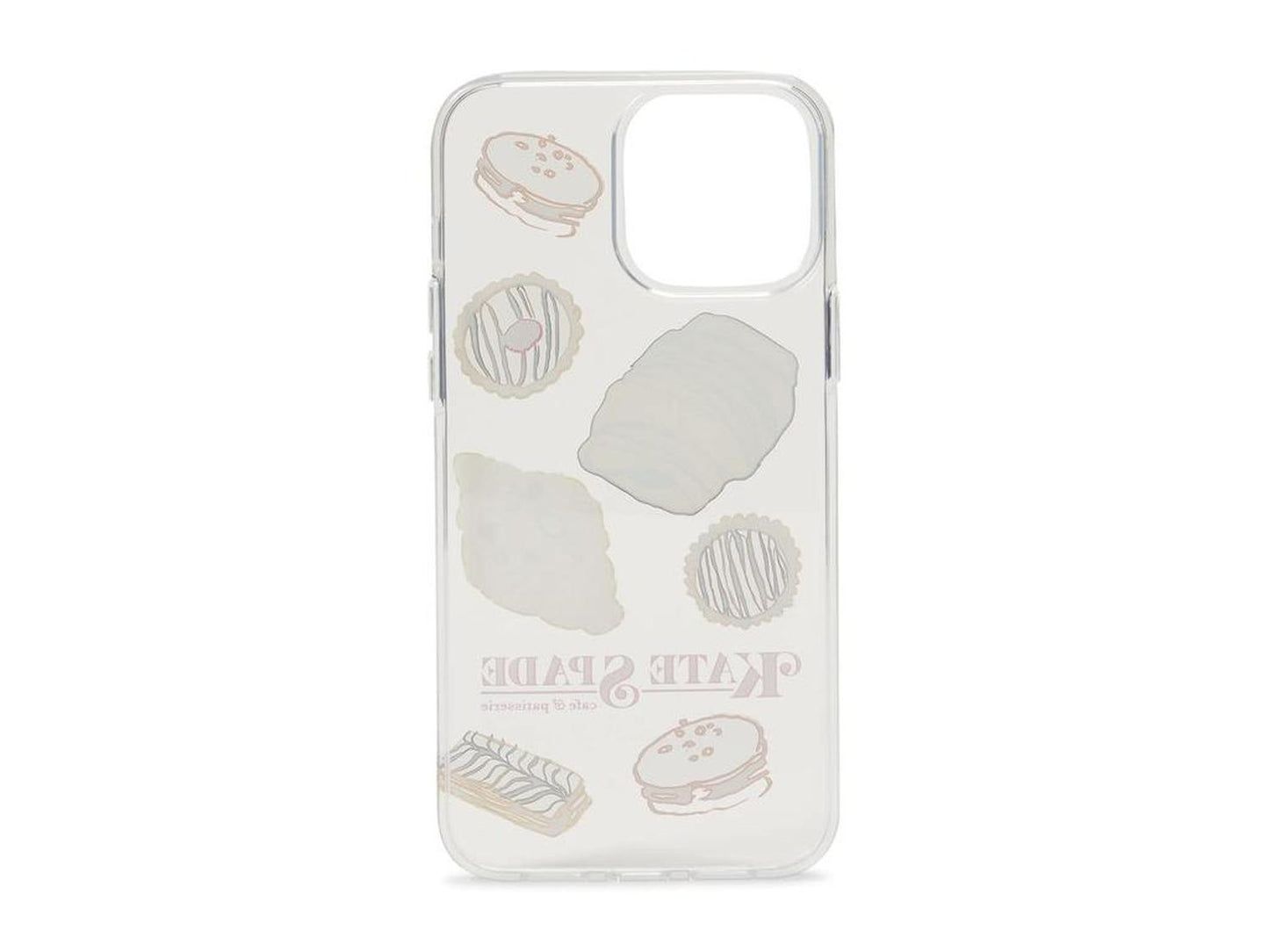 Patisserie Desert Glitter Printed TPU Phone Case for iPhone 13 Pro Max