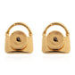 Coach Bag Shape Earrings