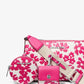 Jet Set Small Sequined Floral Print Crossbody Bag with Case for Apple Airpods Pro®