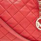 Michael Michael Kors Quilted Leather Charm Hobo