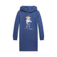 Polo Bear Fleece Hoodie Dress (Big Kids)