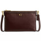 Refined Pebble Leather Legacy Zip Top Smal Crossbody