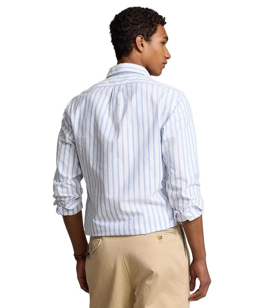 Classic Fit Striped Oxford Shirt