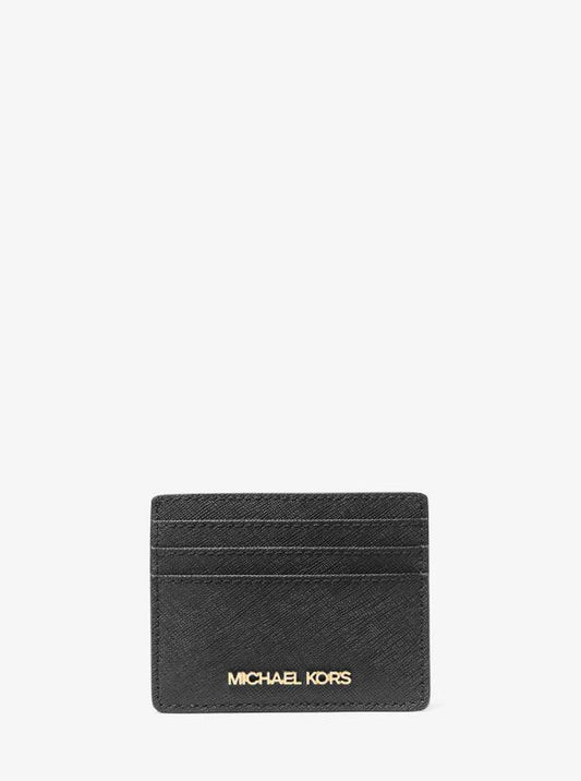 Jet Set Large Saffiano Leather Card Case