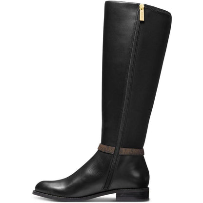 FINLEY BOOT Womens Leather Riding Boots Knee-High Boots