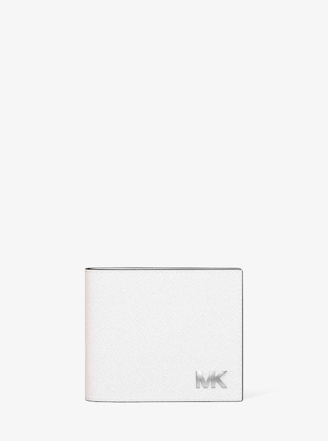 Cooper Saffiano Leather Billfold Wallet With Passcase