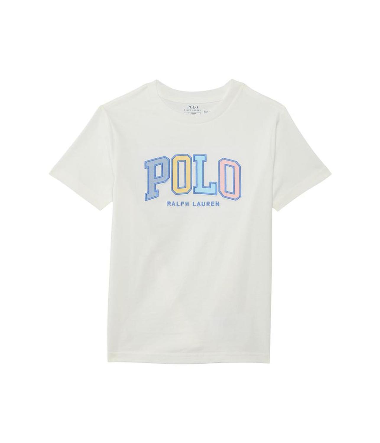 Logo Cotton Jersey Tee (Toddler/Little Kid)