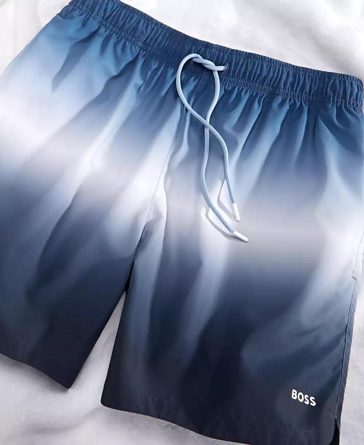 Men's Color Gradient Swim Trunks