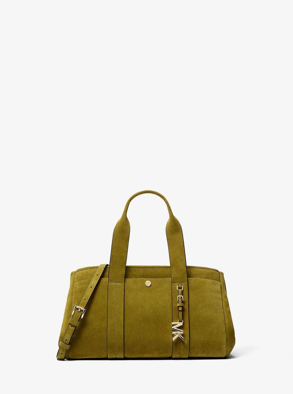 Romee Small Suede Satchel