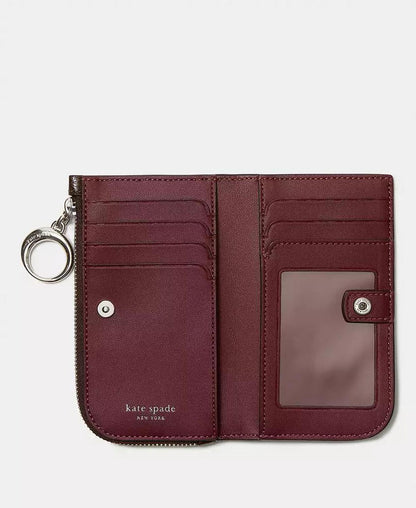 Halo Glazed Leather Bifold Wallet