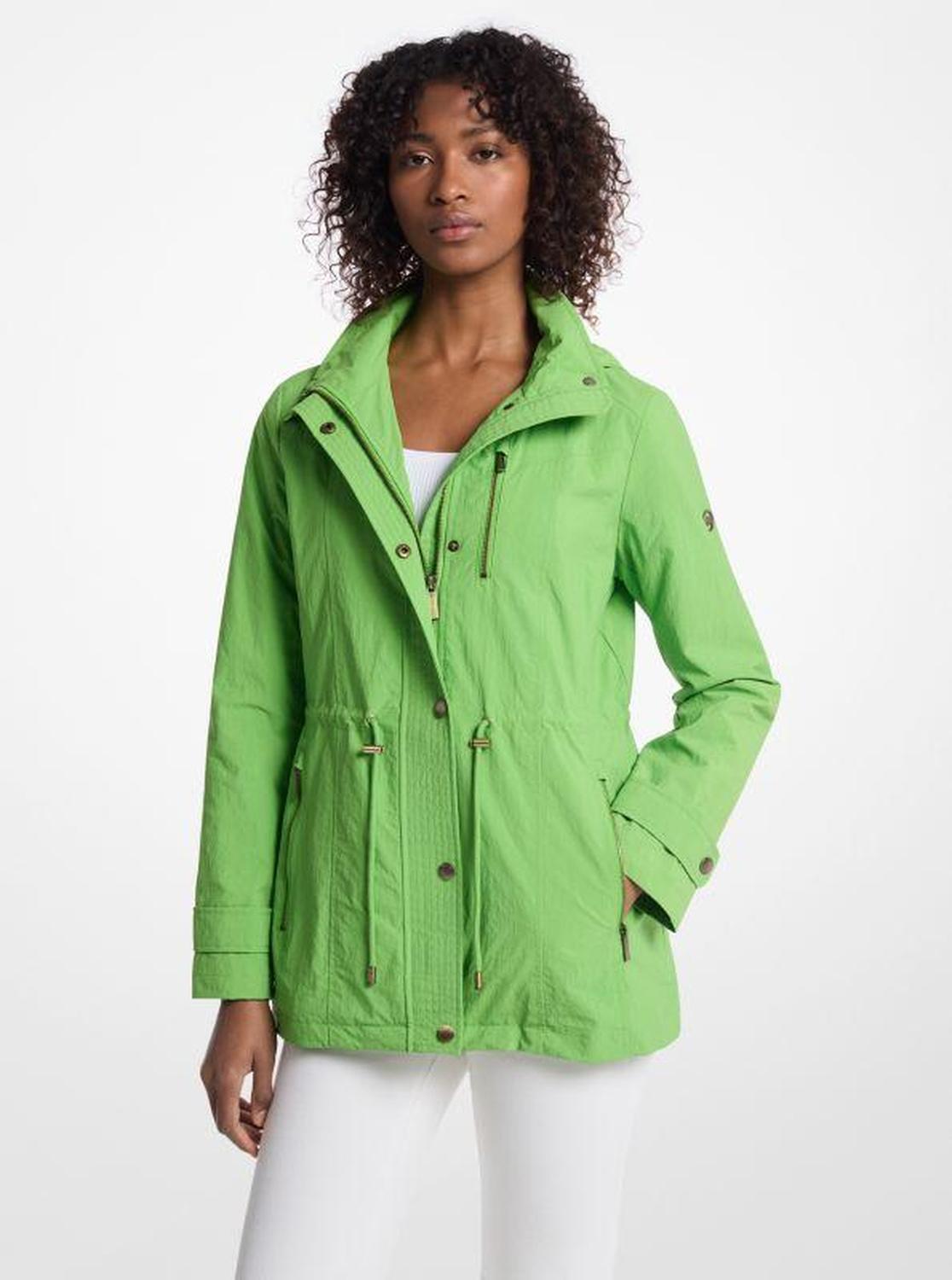 Woven Hooded Anorak