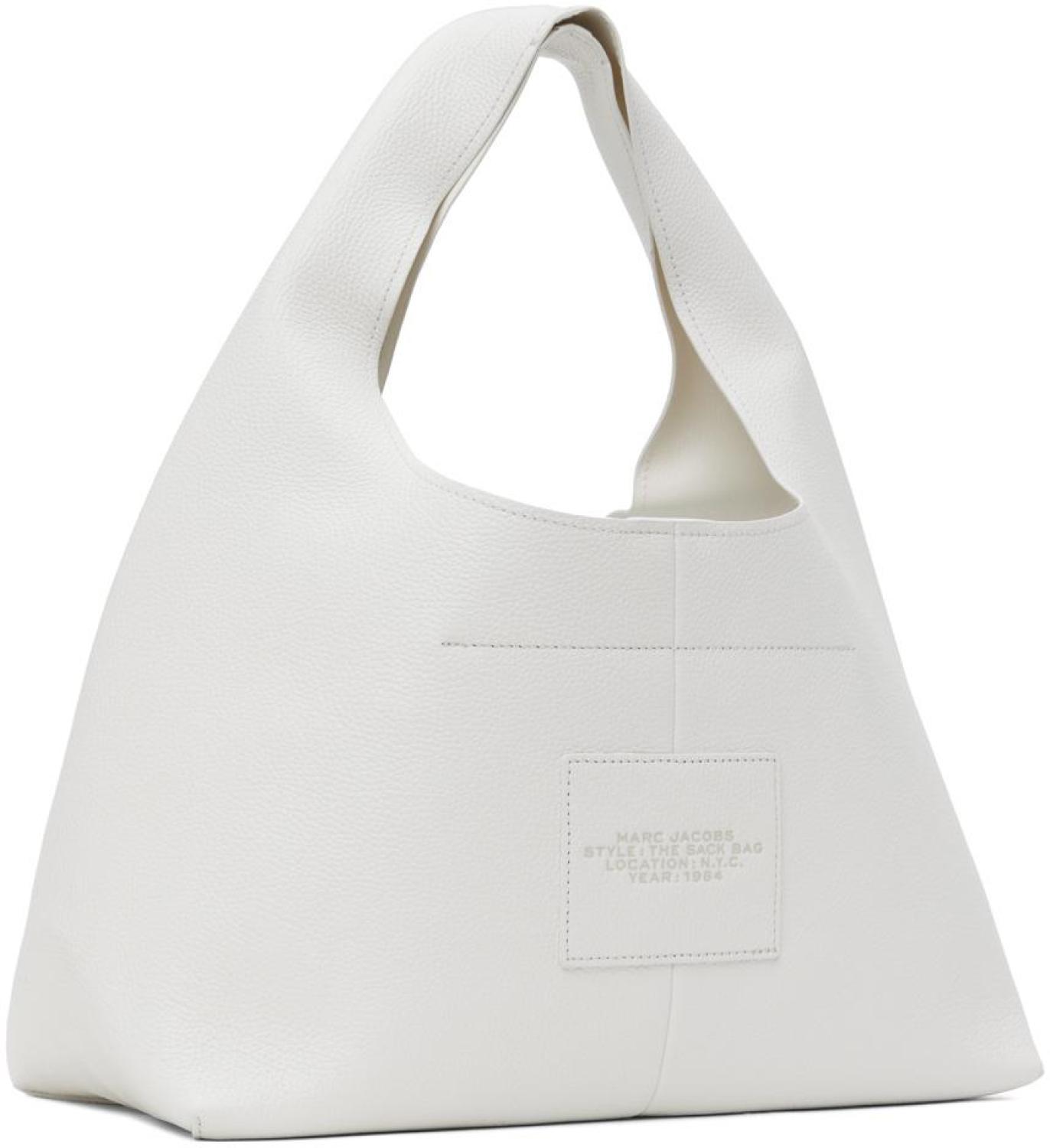 White 'The Sack Bag' Tote