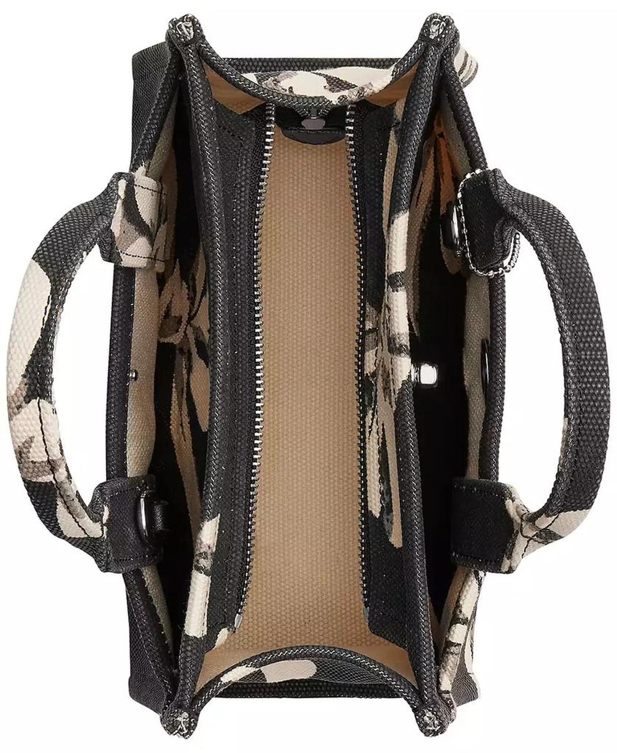 Cargo Bow Print Canvas Tote Bag 20