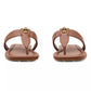 Dual Leather T Sandals