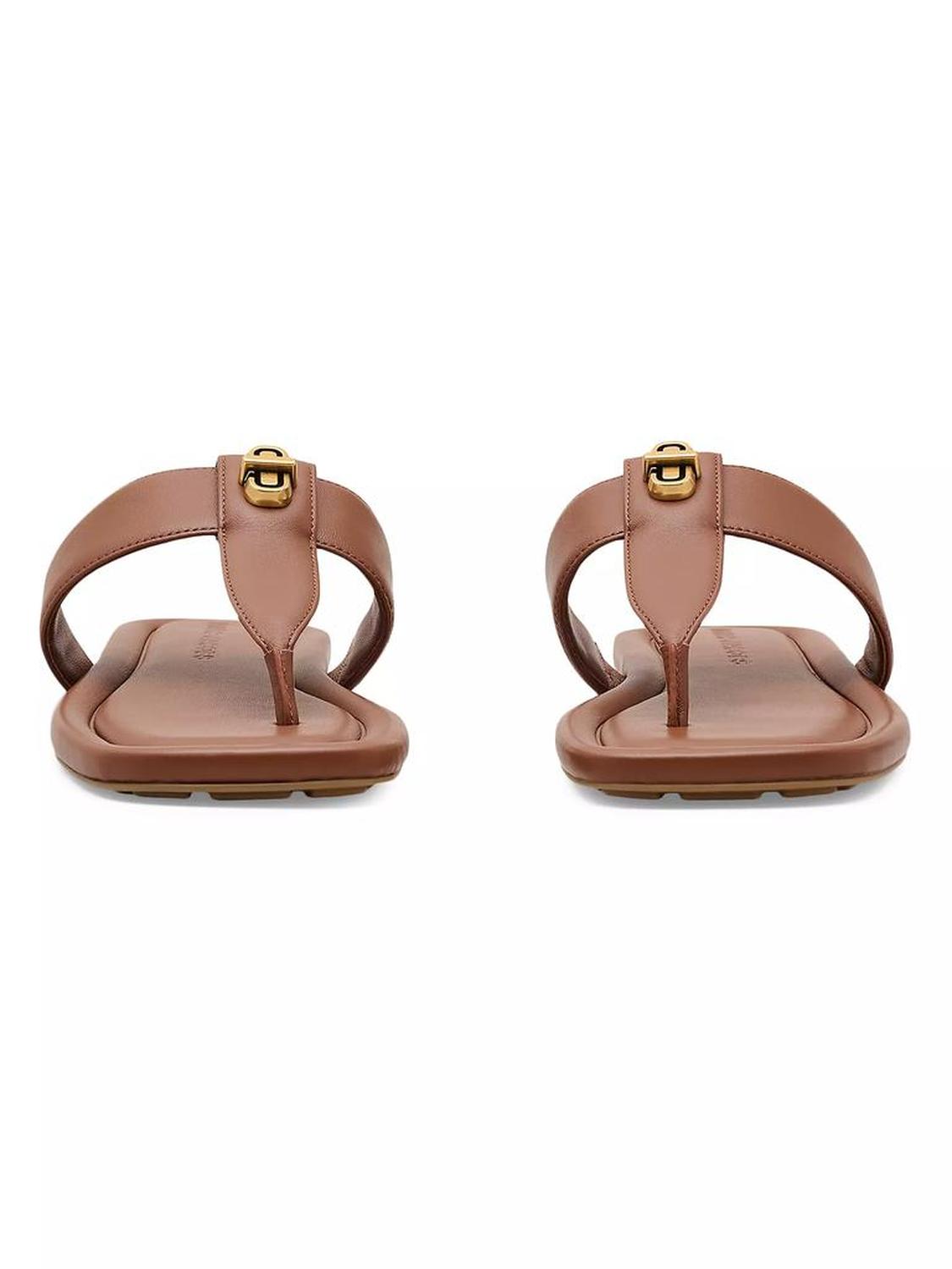 Dual Leather T Sandals
