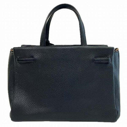 Leather Handbag Shoulder Bag (Pre-Owned)