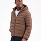 Men's Dressy Hooded Stretch Packable Jacket