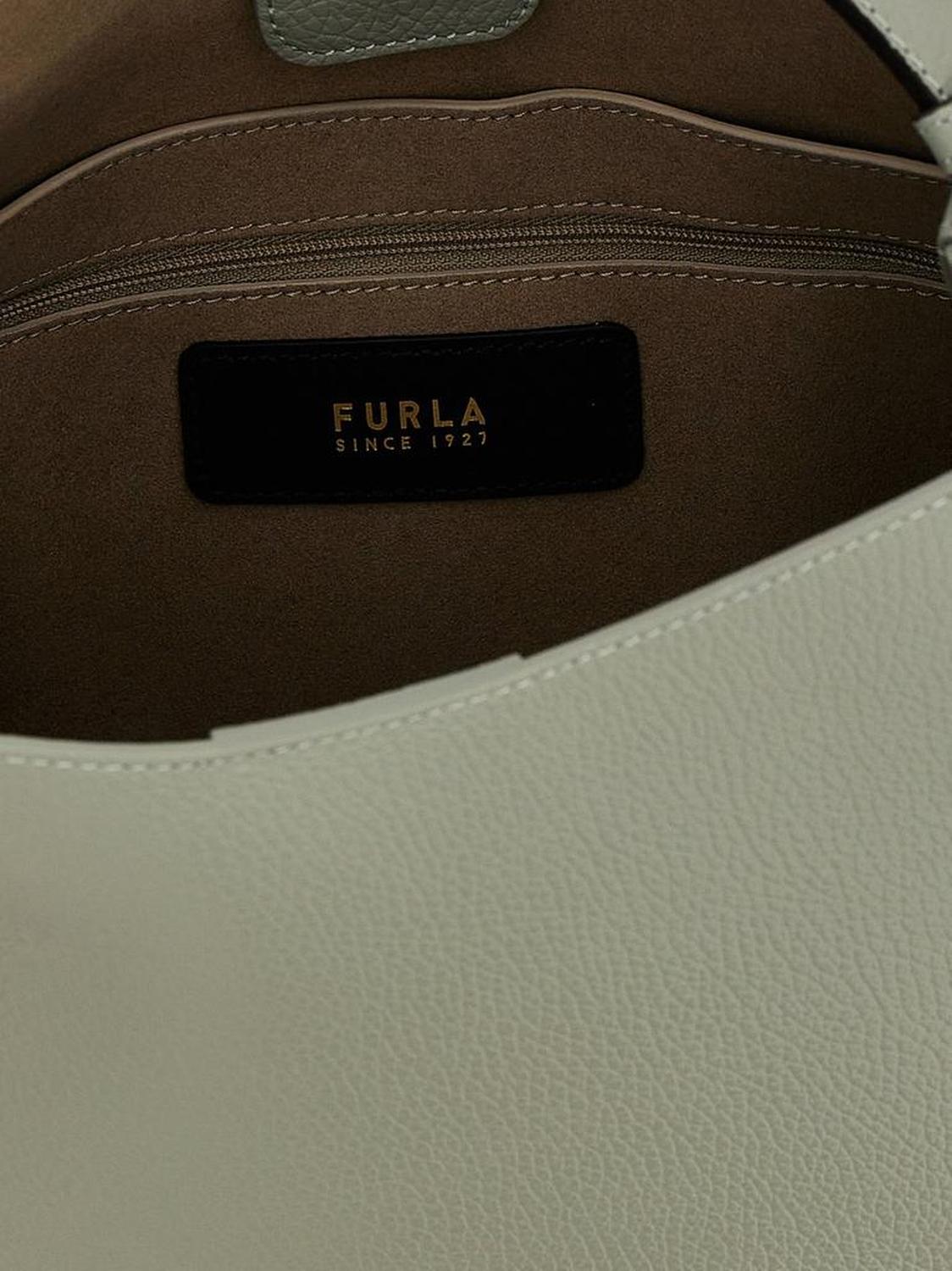 Furla Nuvola Logo Printed Small Shoulder Bag