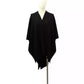 Women's Bow Rib Ruana Wrap