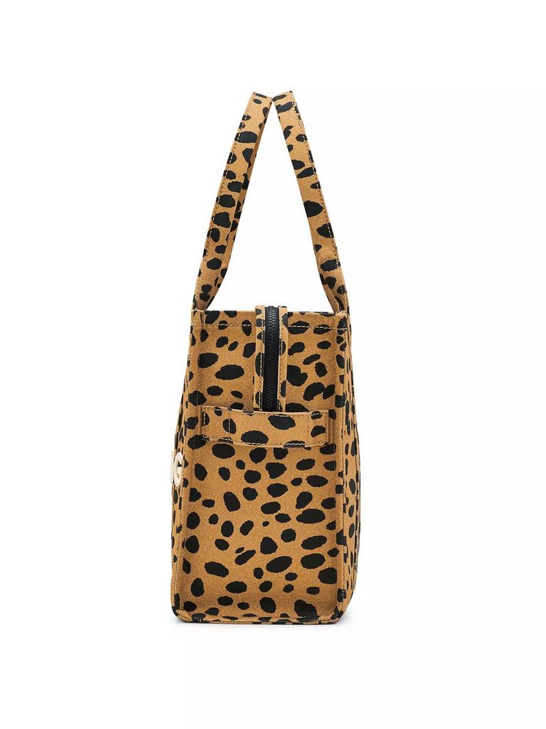 The Large Cheetah Canvas Tote Bag