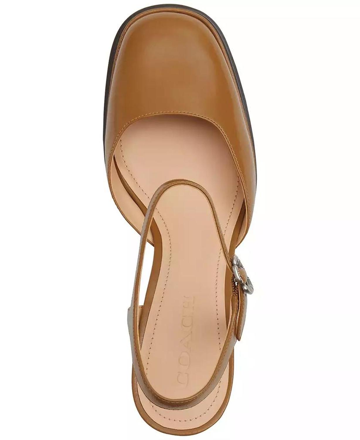 Women's Sculpted-Heel Platform Pumps