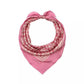 Textured Signature Print Silk Square Scarf