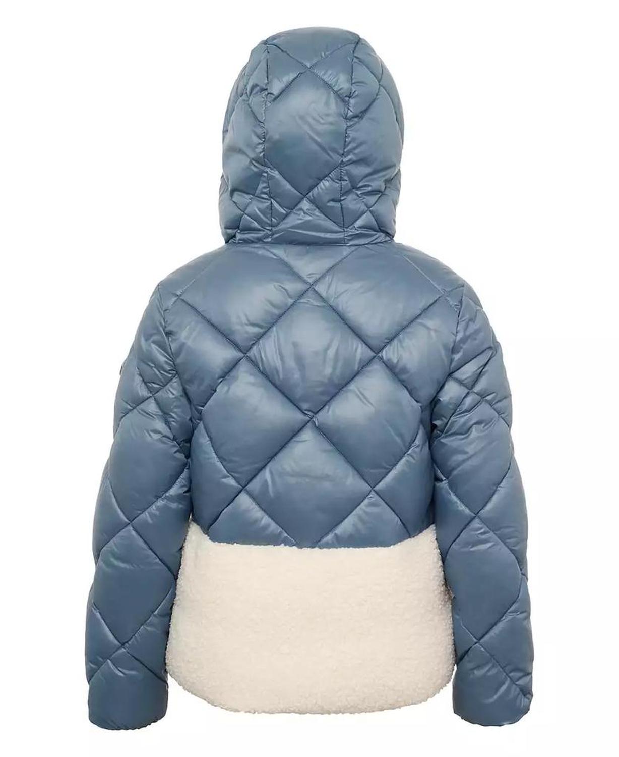 Toddler & Little Girls Diamond Quilt Puffer Jacket