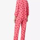 Women's 2-Piece Sleepwear 3/4-Sleeve Top and Pajama Pants Set