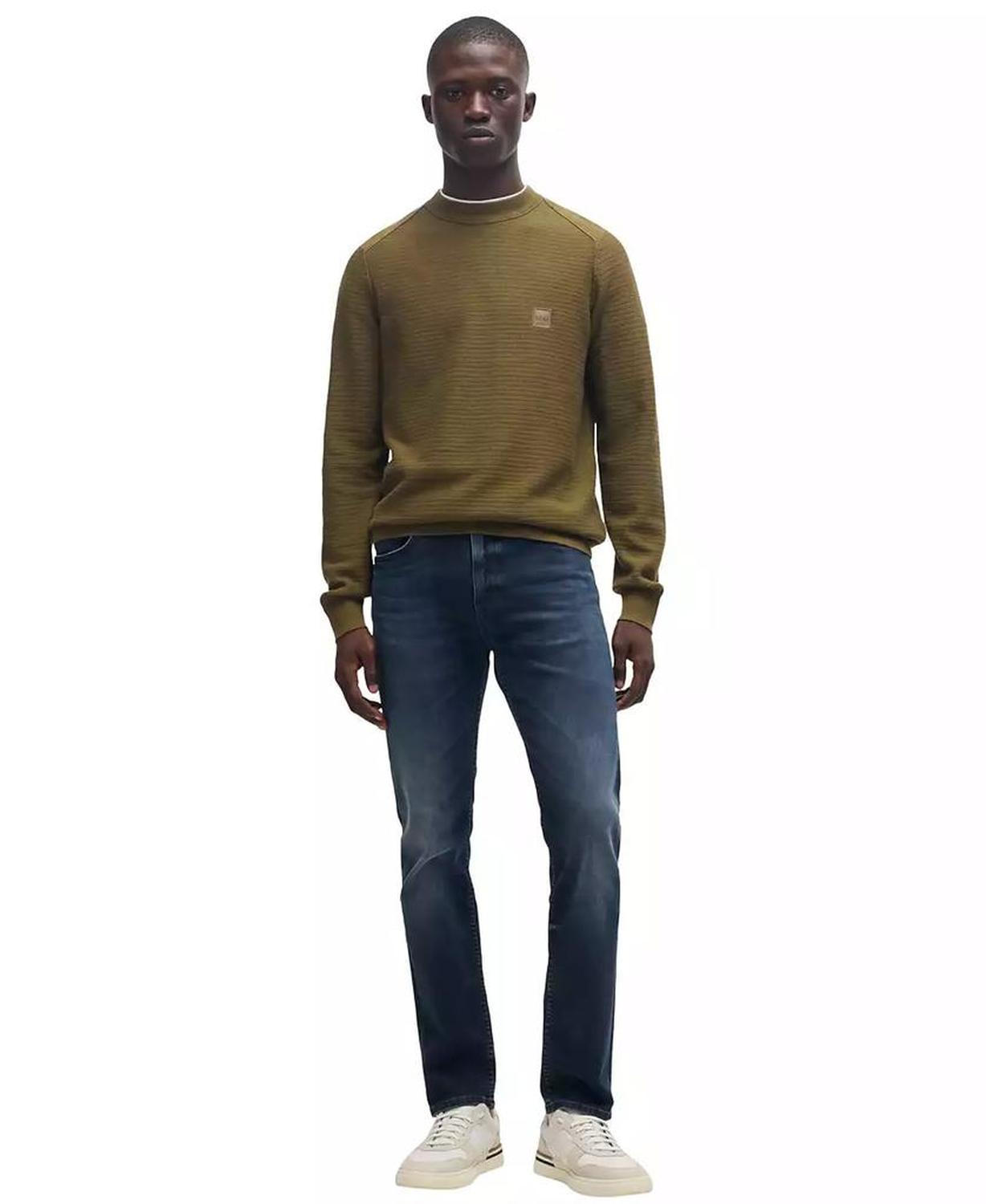 Men's Logo Patch Regular-Fit Sweater
