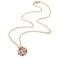 Chanel Fil De Camelia Diamond Necklace in 18k 18KT Yellow Gold FG VS 0.10 CTW