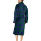 Microfiber Plush Long Sleeve Shawl Collar Robe