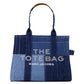 The Large Tote in Blue Denim Canvas