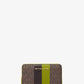 Small Logo Stripe Wallet