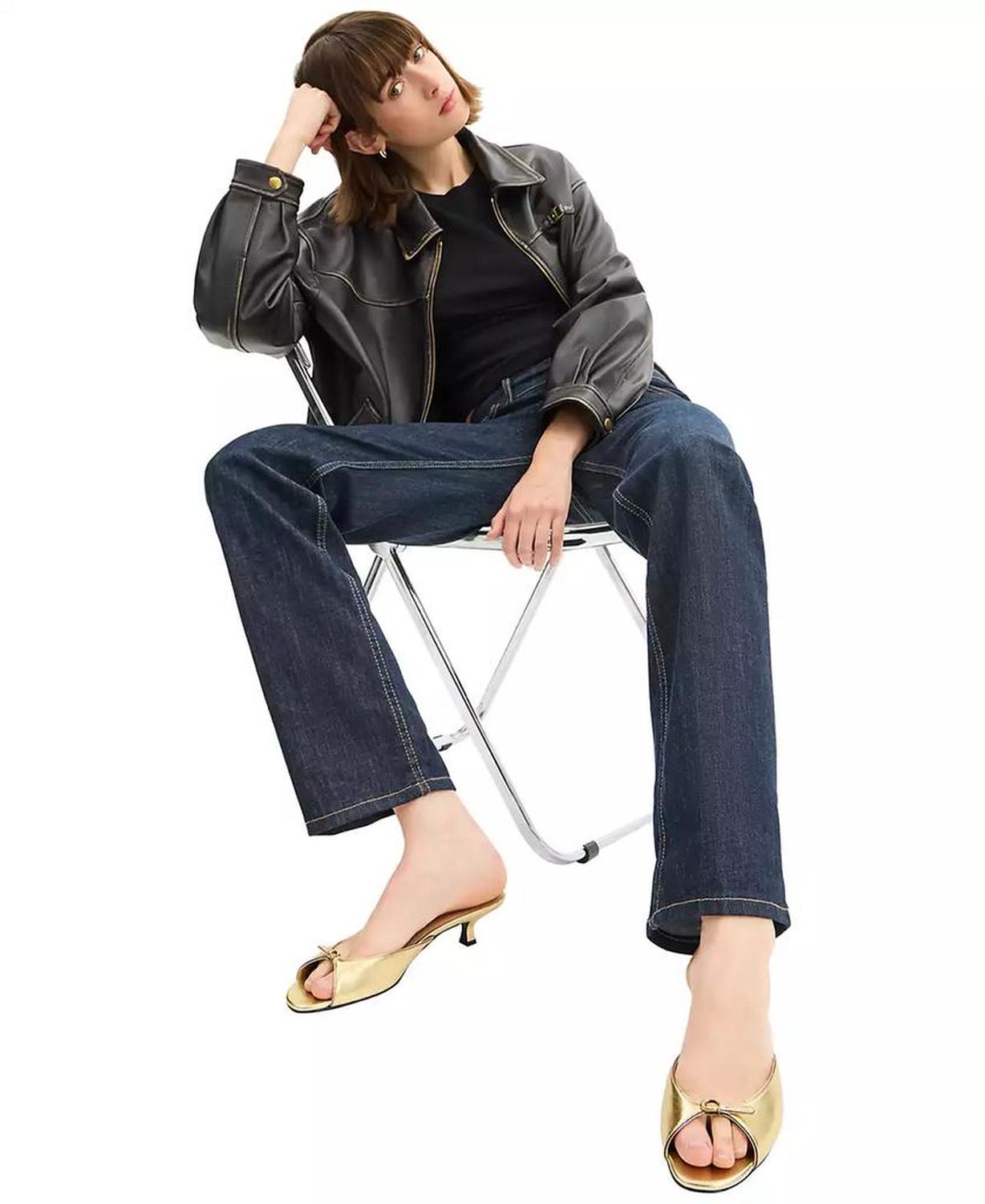 Women's Kitten Heel Round Toe Dress Sandals