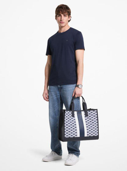Cooper Logo Jacquard Tote Bag