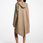 MK2000 Logo Jacquard Oversized Parka