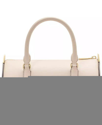 Spade Icon Small Leather Barrel Bag