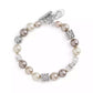Faux Stone Signature Mixed Cultivated Pearl Strand Bracelet